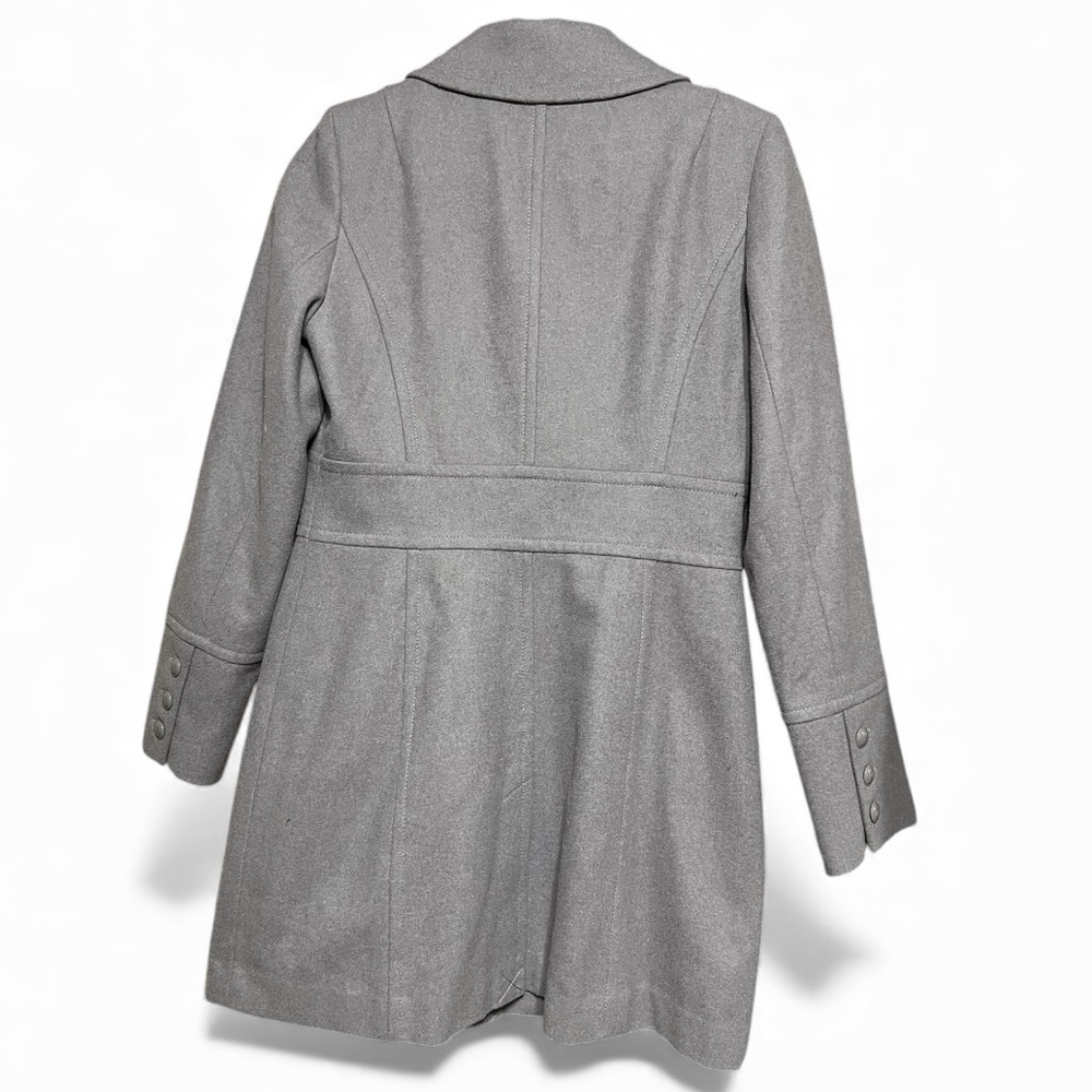 Halogen Wool Double Breasted Coat in Dusty Purple - Picture 3 of 6